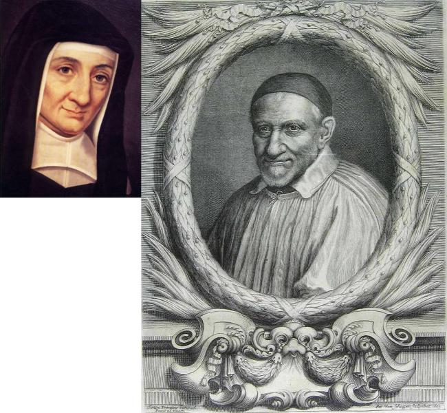 Vincentom de Paulom a Louisou de Marillac 