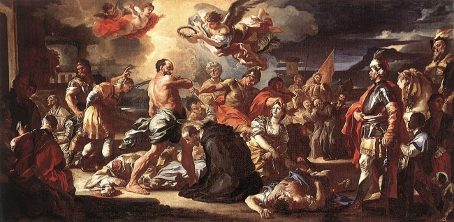 Francesco_Solimena_-_The_Martyrdom_of_Sts_Placidus_and_Flavia_-_WGA21630.jpg