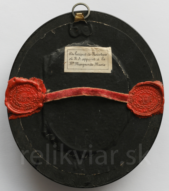 Relikviár z 19. storočia s relikviou Svätá Margaréta Mária Alacoque 1