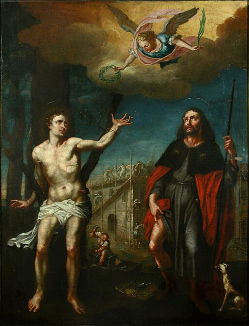 512px-Saint_Roch_and_Saint_Sebastian_with_a_hospital_under_construction.jpeg